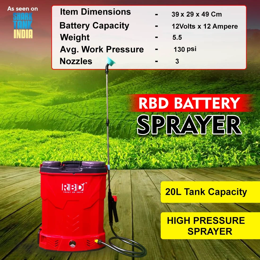 20L Battery Sprayer-Dual Motor 20L Battery Sprayer-Dual Motor
