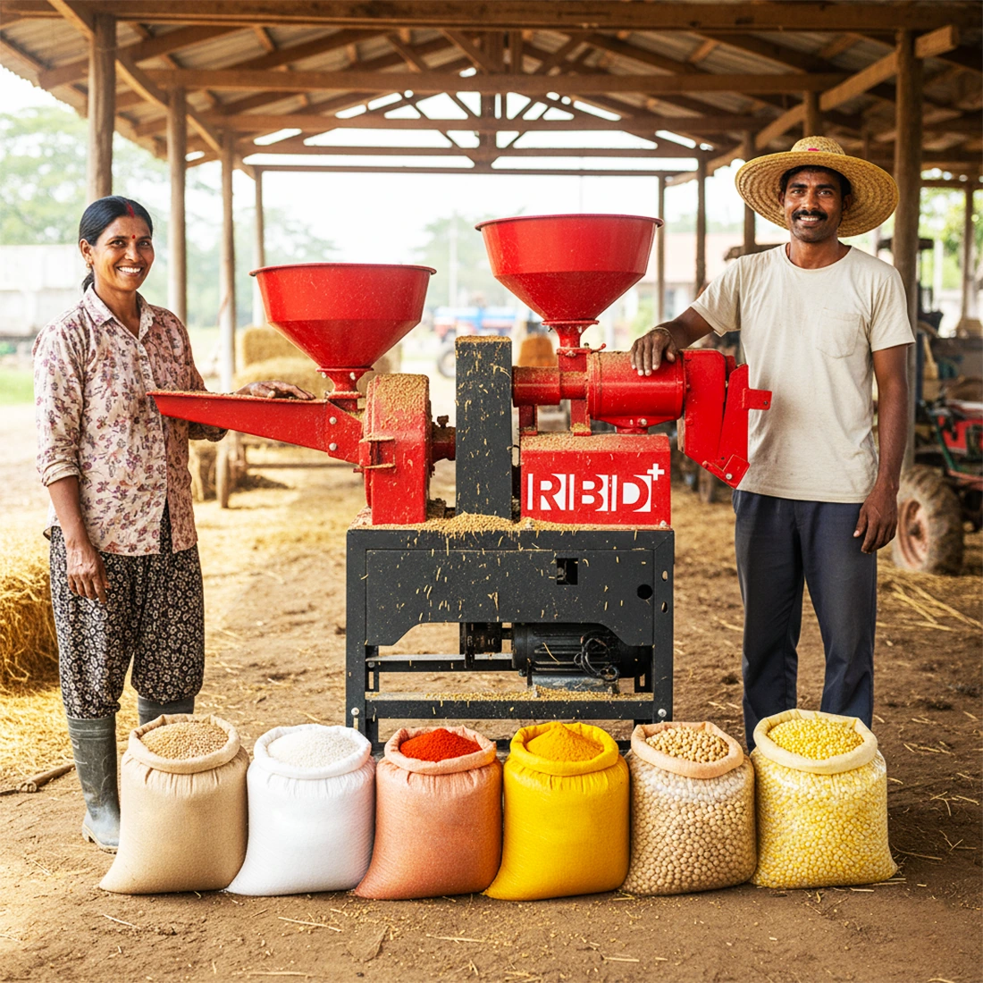 RBD Combined Rice Mill Machine RBD Combined Rice Mill Machine