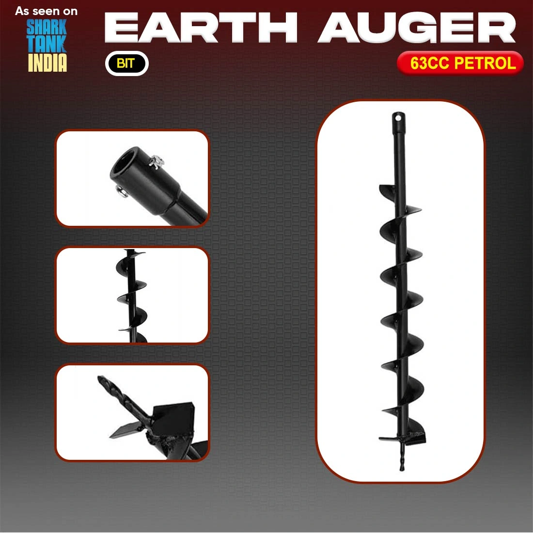 RBD Earth Auger 63cc With 2 Auger Bit Free RBD Earth Auger 63cc With 2 Auger Bit Free