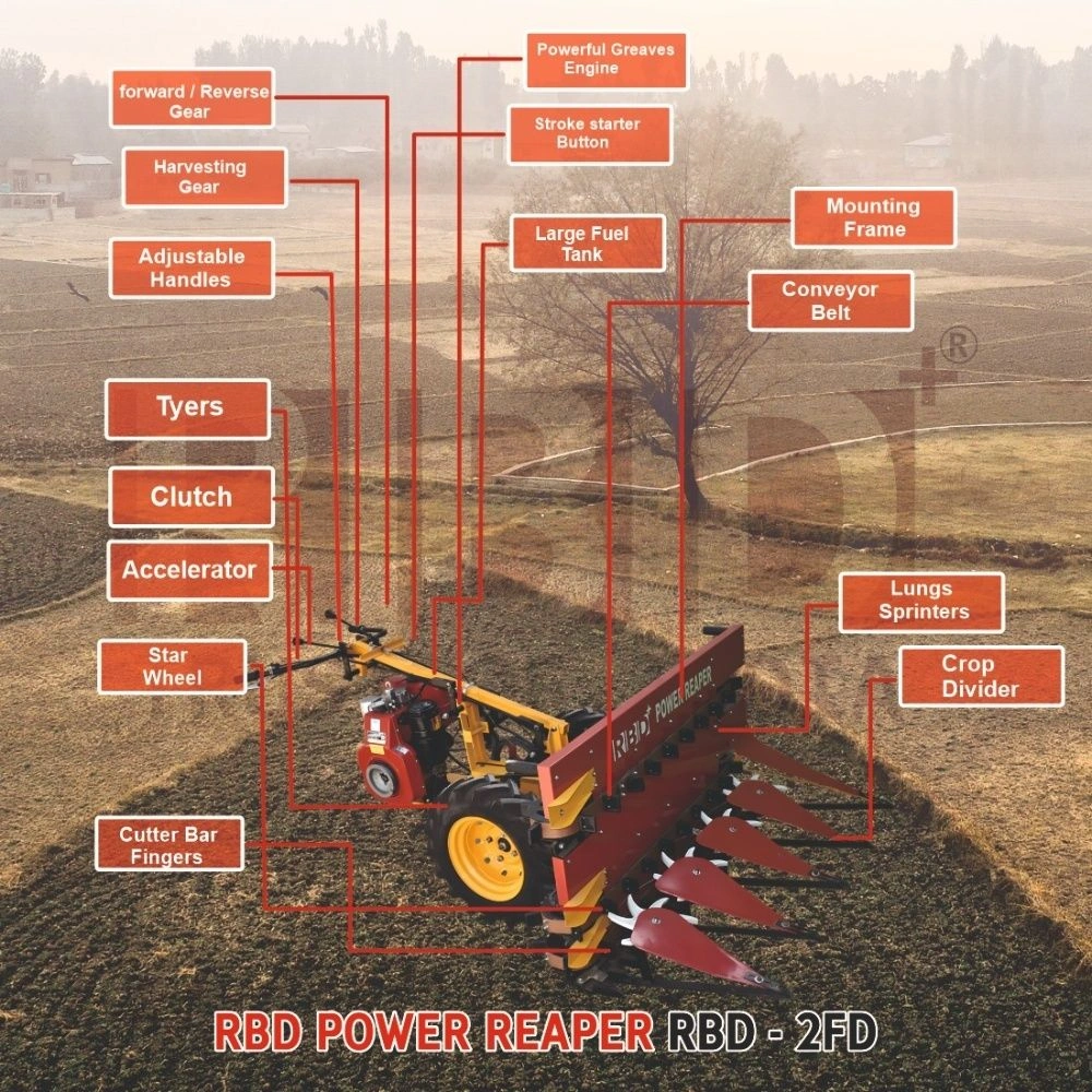 RBD Self Power Reaper 6 HP RBD Self Power Reaper 6 HP