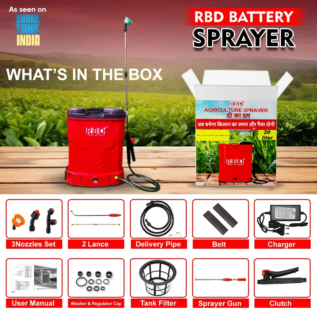 20L Battery Sprayer-Dual Motor 20L Battery Sprayer-Dual Motor